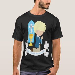 Camiseta Mi primer regalo de la comunión niños hijo varón p