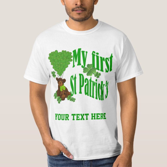 Camiseta Mi primer St Patrick's (Anverso)