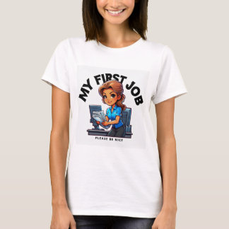 Camiseta Mi primer trabajo de Office