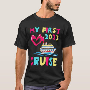 Camiseta Mi primer viaje de vacaciones en familia de niños 