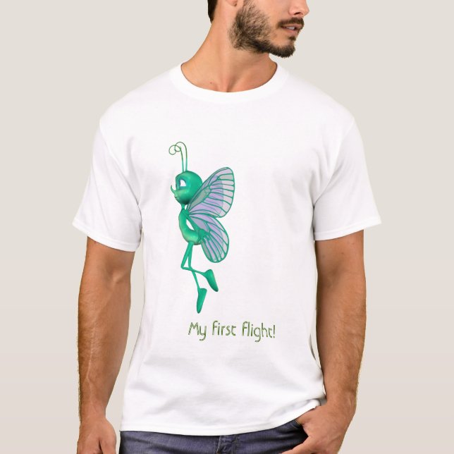 Camiseta mi primer vuelo (Anverso)