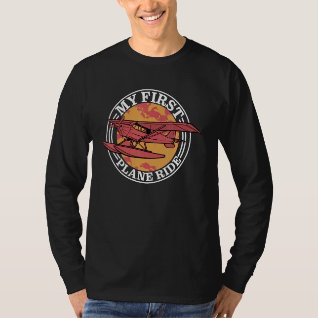 Camiseta Mi primer vuelo en avión         (Anverso)