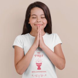 CAMISETA MI PRIMERA COMUNICACIÓN SANTA