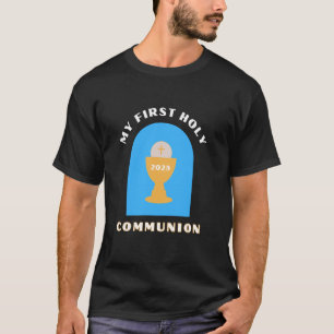 Camiseta Mi Primera Comunión 2025 Cáliz de la Eucaristía pa