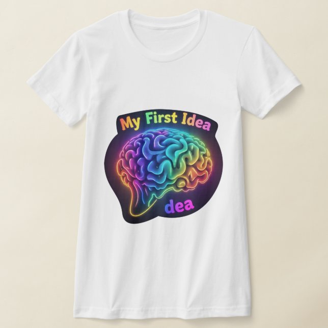 Camiseta Mi primera idea - Diseño creativo y Inspirador (Distribución)