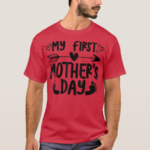 Camiseta Mi primera Invitación de embarazo en el día de la