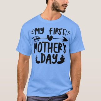 Camiseta Mi primera Invitación de embarazo en el día de la 