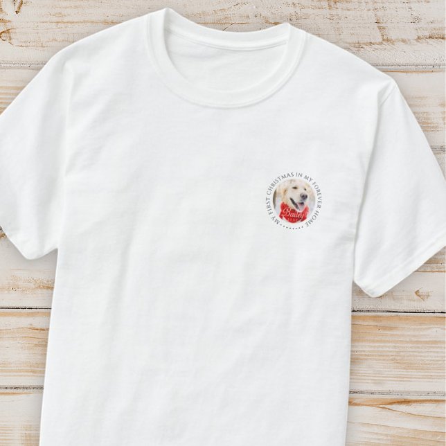 Camiseta Mi primera Mascota navideña para siempre - moderna (Subido por el creador)