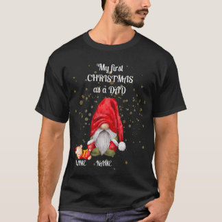 Camiseta "Mi primera Navidad como DAD/Grandad".