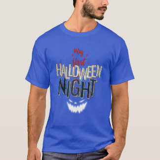 Camiseta Mi primera noche de Halloween Divertida Famosa Hal