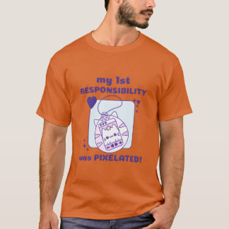 Camiseta mi primera responsabilidad era chica jugadora de g
