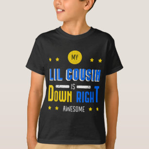 Camiseta Mi Primo De La Liga Está Abajo, Síndrome De Down I