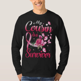 Camiseta Mi Primo Es Un Sobreviviente Para Concienciar Sobr