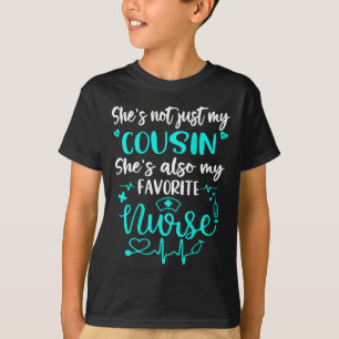 Camiseta Mi Primo Es Una Enfermera - Orgullosa Familia De E