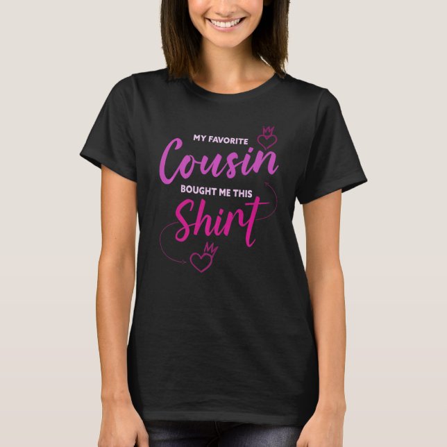 Camiseta Mi Primo Favorito Me Compró Esto (Anverso)