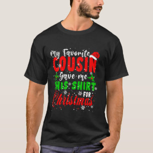 Camiseta Mi Primo Favorito Me Dio Este Navidad De Camisas.