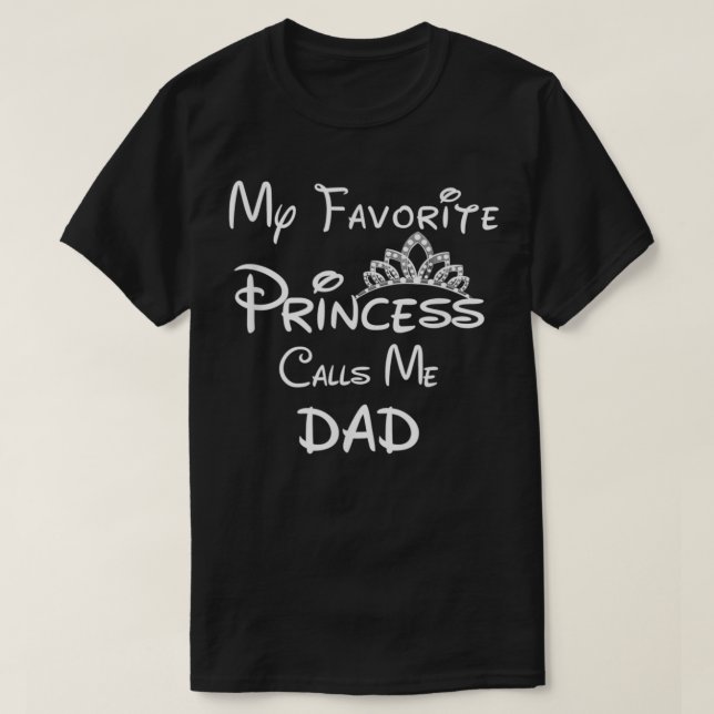 Camiseta Mi princesa favorita me llama bola de dragón de pa (Diseño del anverso)
