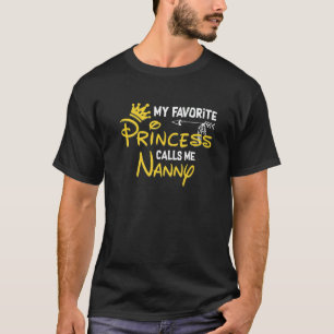 Camiseta Mi princesa favorita me llama parte de cumpleaños