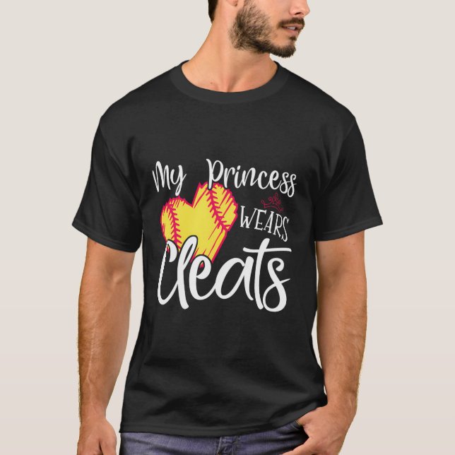 Camiseta Mi princesa lleva limpias - Papá Beba, mamá del So (Anverso)