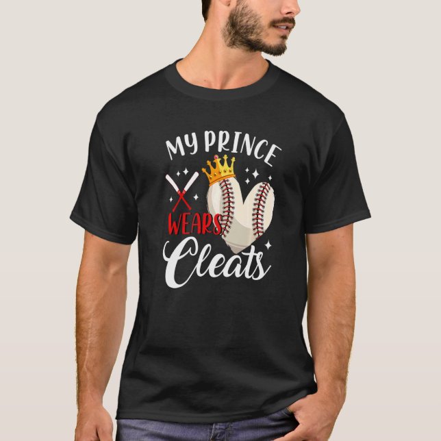 Camiseta Mi príncipe viste de limpiar padre de madres hijos (Anverso)