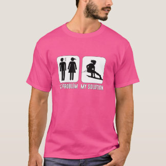 Camiseta Mi Problema Mi Pictograma Mamá Papá Deportes Acuát