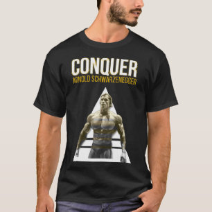 Camiseta Mi pueblo favorito Arnold Schwarzenegger Conquer