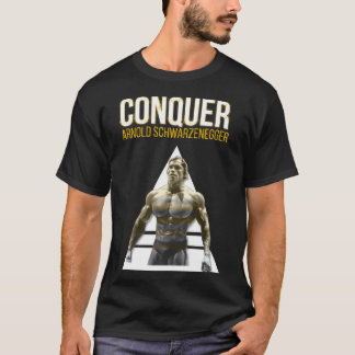 Camiseta Mi pueblo favorito Arnold Schwarzenegger Conquer
