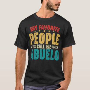 Camiseta Mi pueblo favorito me llama Día del Padre en Abuel
