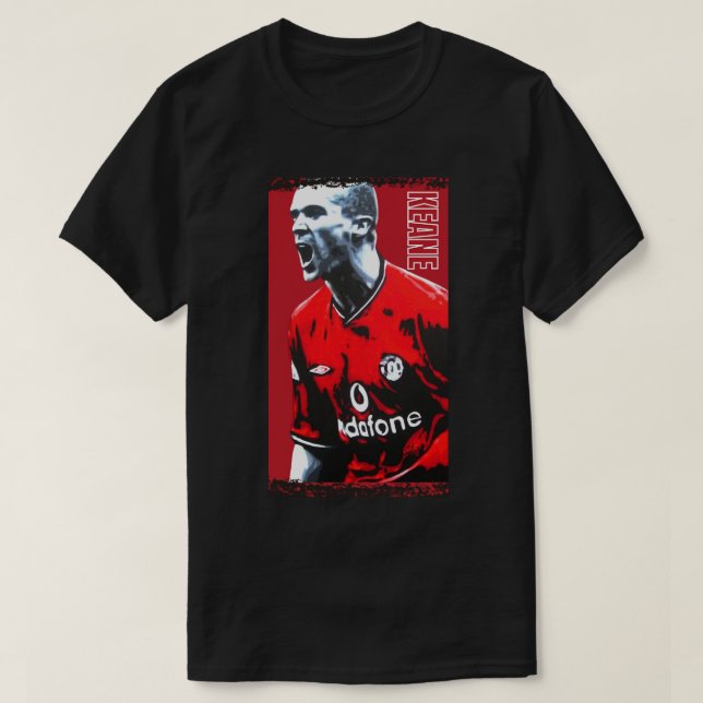 Camiseta Mi pueblo favorito Roy Keane (Diseño del anverso)