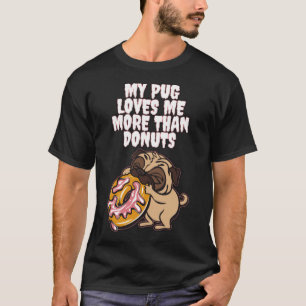 Camiseta MI PUG ME AMA MÁS QUE EL cumpleaños del arco iris 