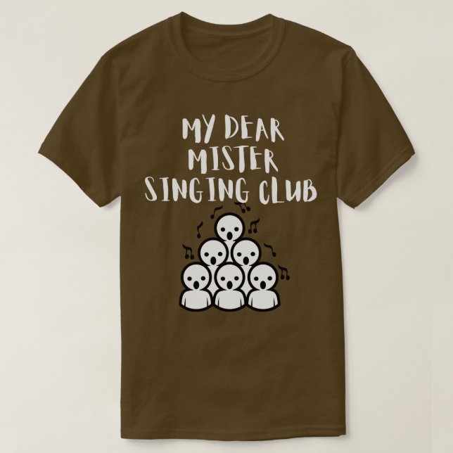 Camiseta Mi Querido Mister Singing Club (Diseño del anverso)
