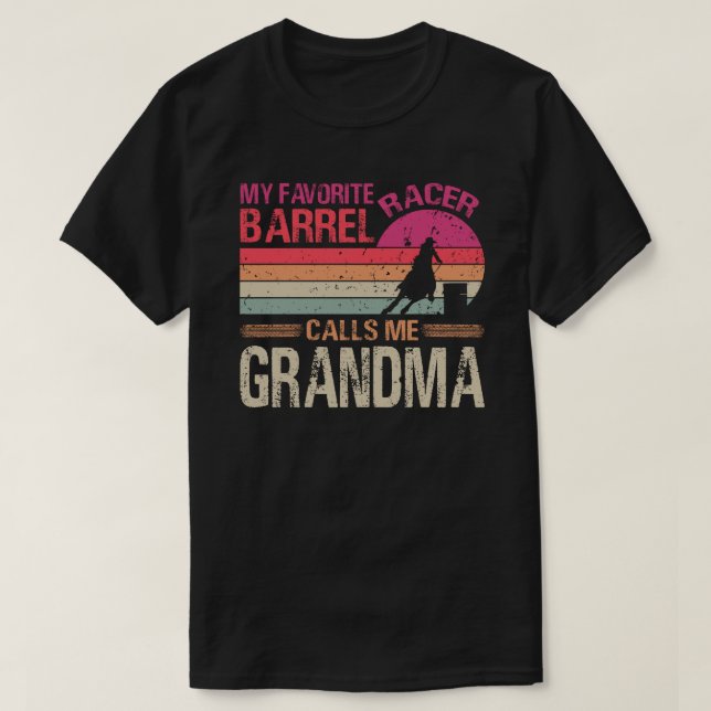 Camiseta Mi Racer De Amiguismo Favorito Me Llama Abuela Vin (Diseño del anverso)