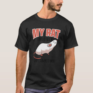 Camiseta Mi Rata Y Yo Hablamos De Usted Rodent Gerbils Dome