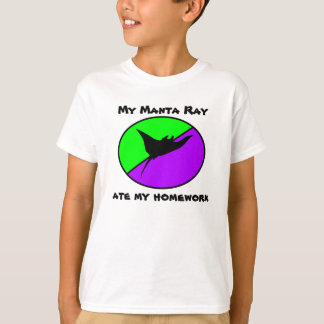Camiseta Mi rayo de Manta comió mi preparación