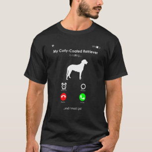 Camiseta Mi recuperador con curry llama, y debo ir