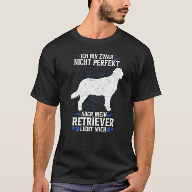 Camiseta Mi recuperador de recubrimiento plano me ama a mi  (Anverso)
