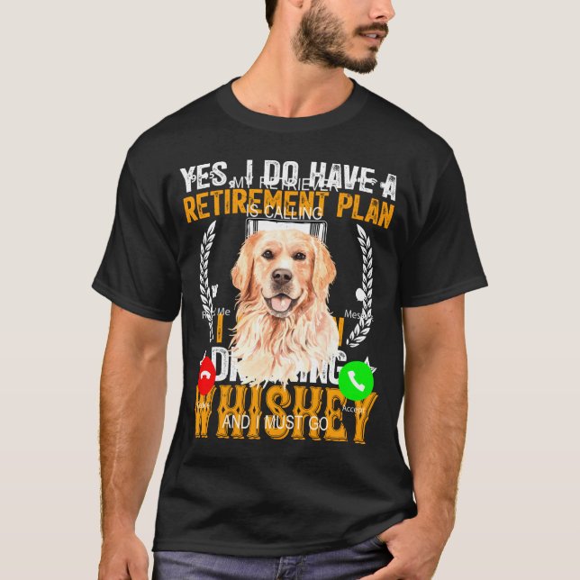 Camiseta Mi Recuperador Llama Que Tengo Que Ir A Tee Perro  (Anverso)