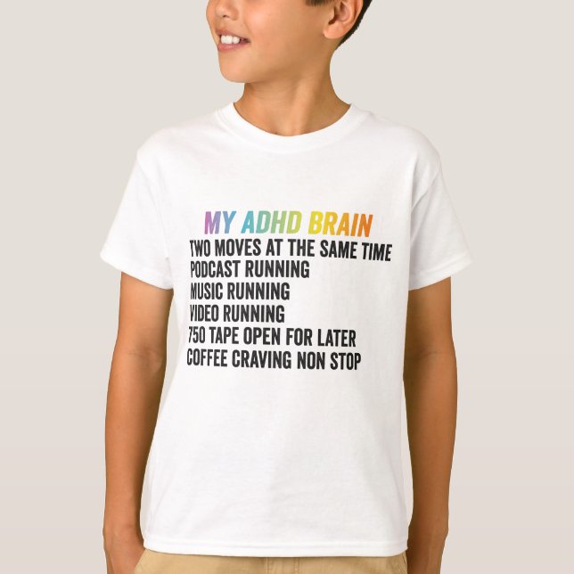 Camiseta Mi regalo de conciencia sobre la neurodiversidad c (Anverso)