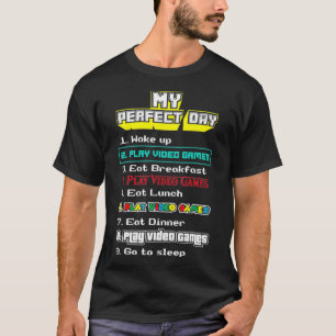 Camiseta Mi regalo de juego de video perfecto para el día