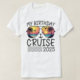 Camiseta Mi regalo divertido de cumpleaños crucero 2025 ret