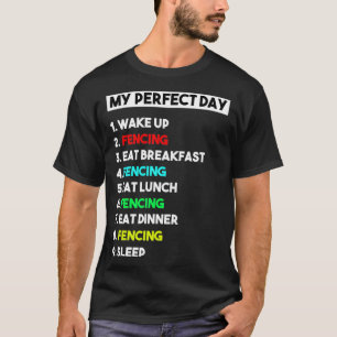 Camiseta Mi regalo perfecto de vallado para hombres