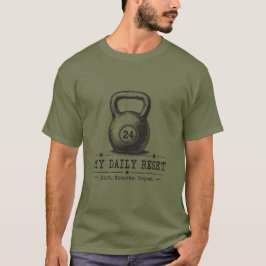 Camiseta Mi Reinicio Diario | Entrenamiento Levantar Respir