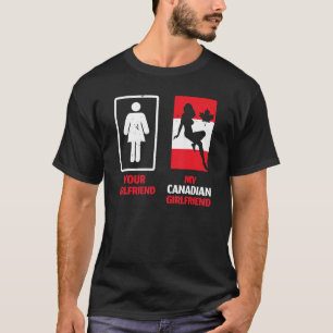 Camiseta Mi relación de pareja de novios canadiense Valenti