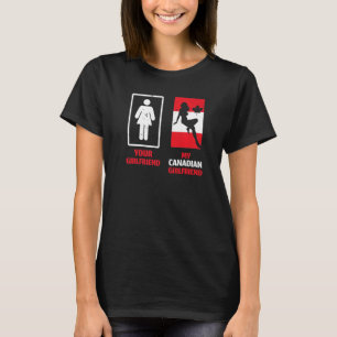 Camiseta Mi relación de pareja de novios canadiense Valenti
