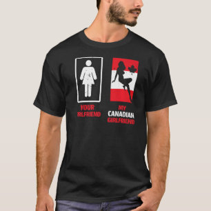 Camiseta Mi relación de pareja de novios canadiense Valenti