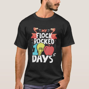 Camiseta Mi Reloj Rodó 100 Días Funny Sc, Profesor De Flami