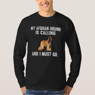 Camiseta Mi Sabor Afgano Está Llamando Y Debo Ir Perro