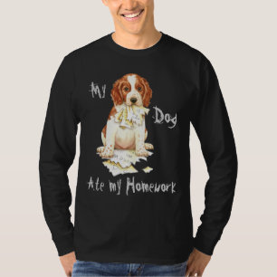 Camiseta Mi saltador Galés comió mi preparación