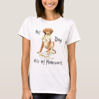 Camiseta Mi Saluki comió mi hogar
