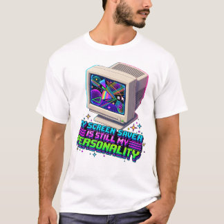 Camiseta Mi salvapantallas era mi personalidad – 90s Retro